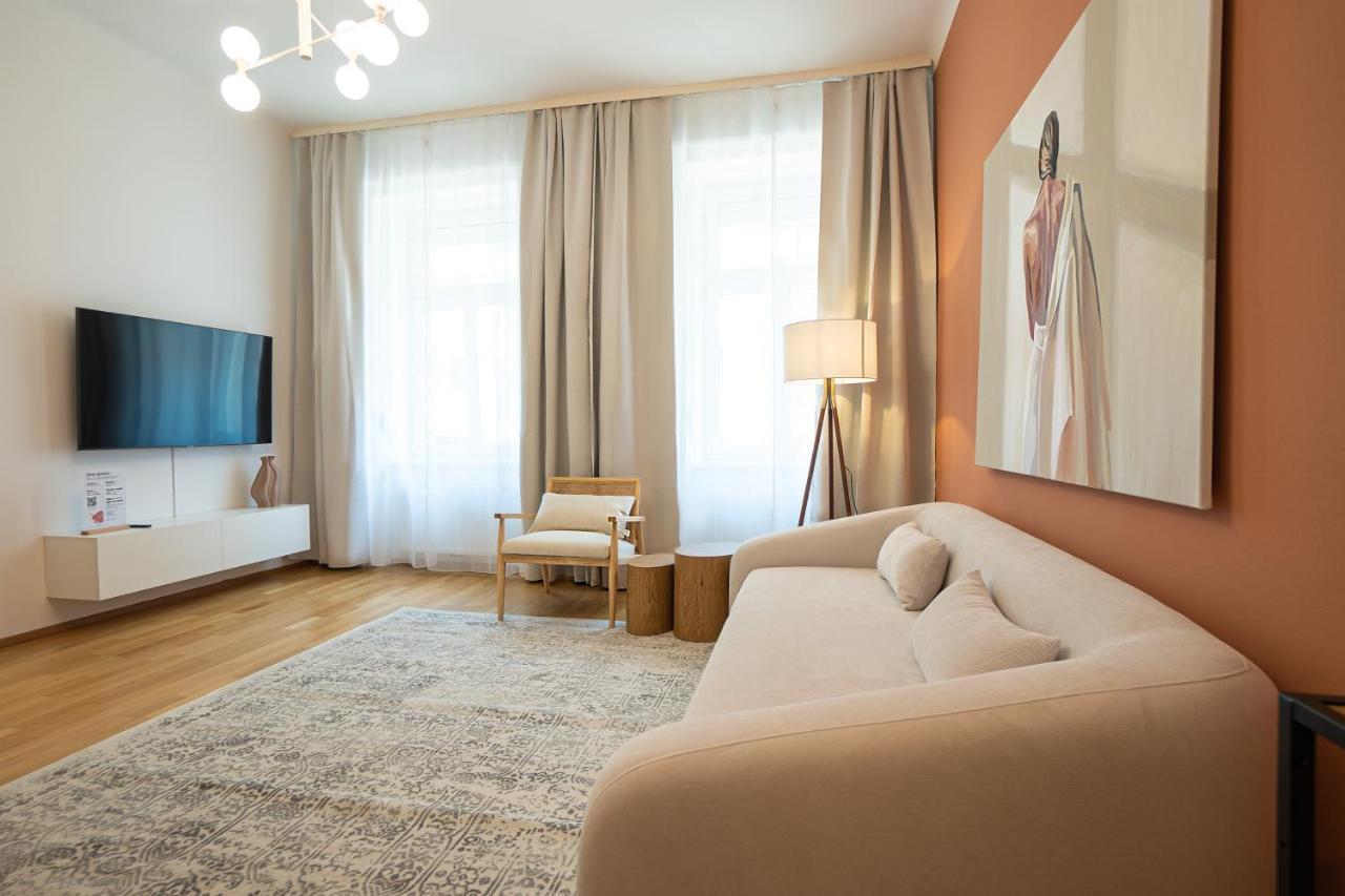 Bright 3-Room Apartment With A King-Size Bed Viena Exterior foto